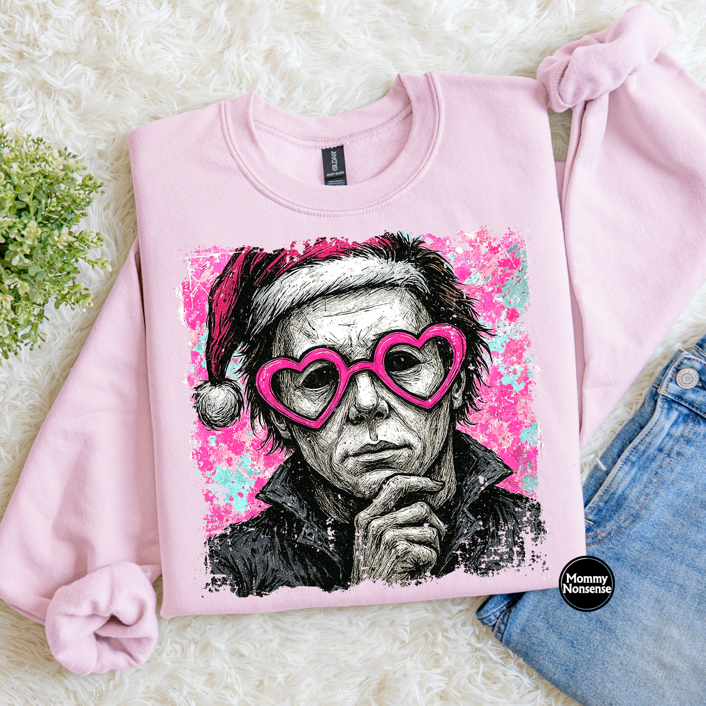 MM Baddie with Glasses- DTF TRANSFER (L38) DTF Transfer