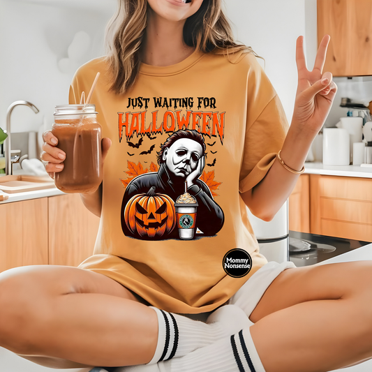 MM Just Waiting For Halloween -DTF TRANSFER (J33) DTF Transfer