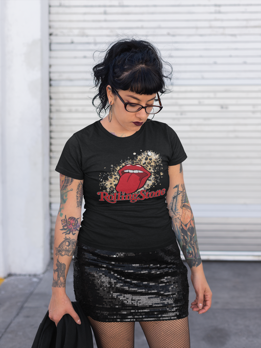 Rolling Stones Leopard Print - DTF TRANSFER (L2)
