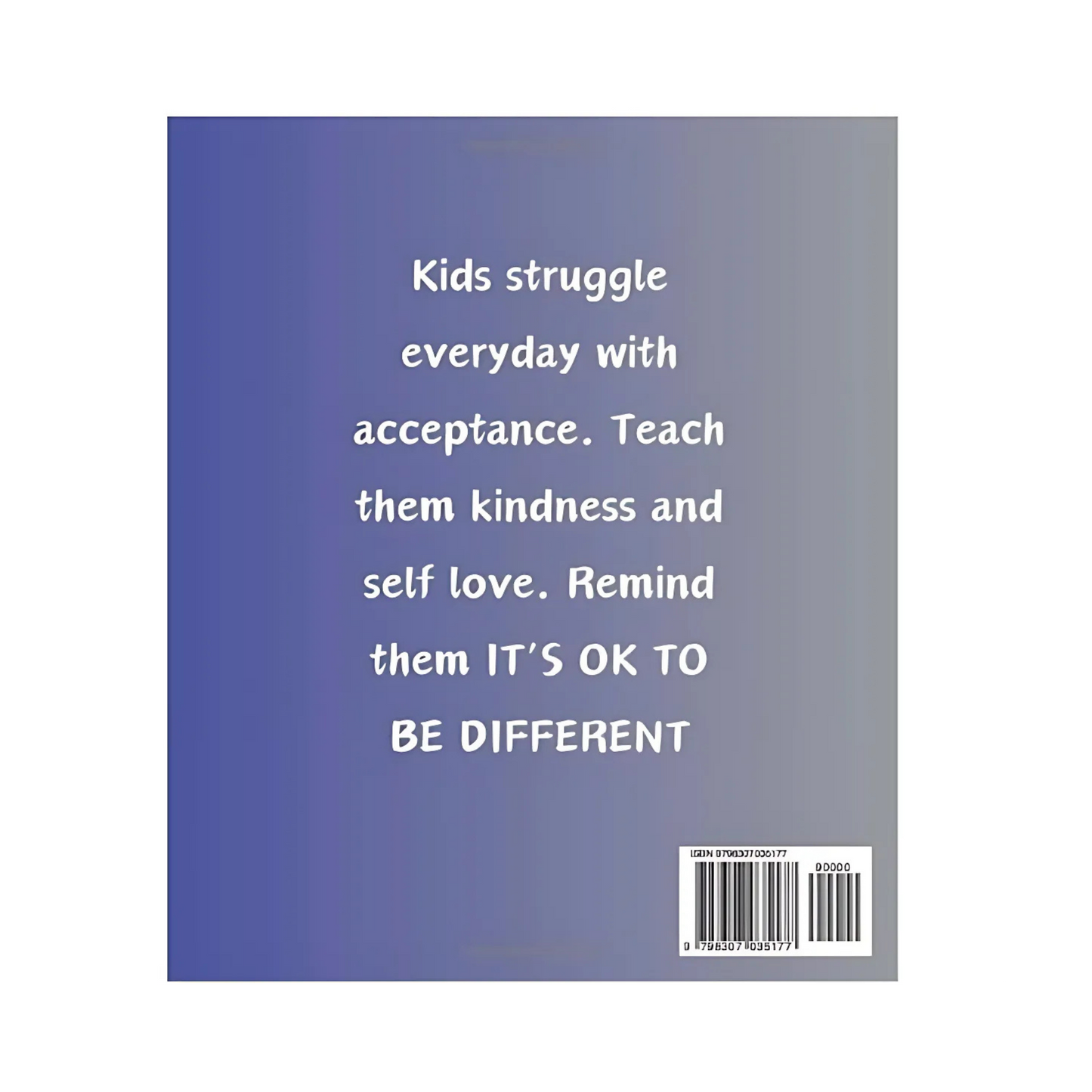 It's Ok To Be Different paperback children's book