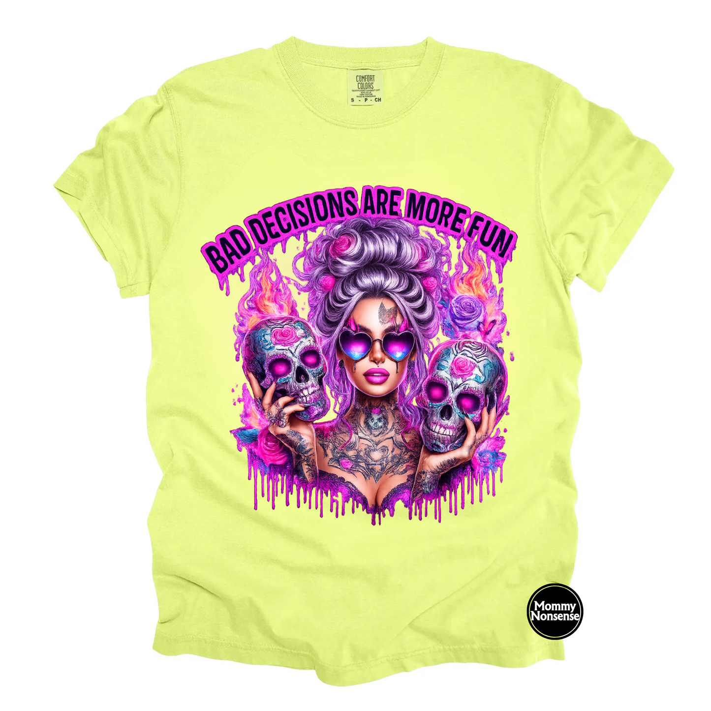 Bad Decisions Are More Fun- DTF TRANSFER (L681) DTF Transfer