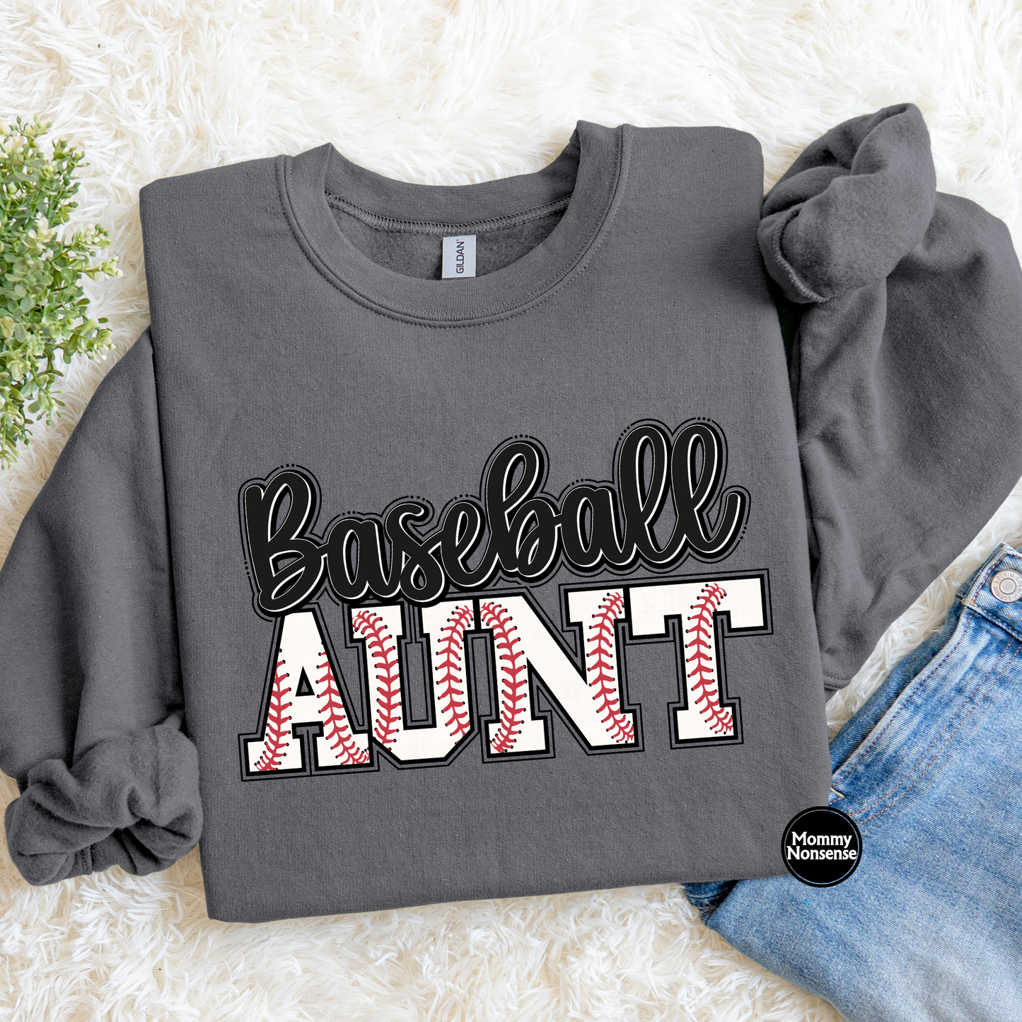 Baseball Aunt- DTF TRANSFER (L450) DTF Transfer