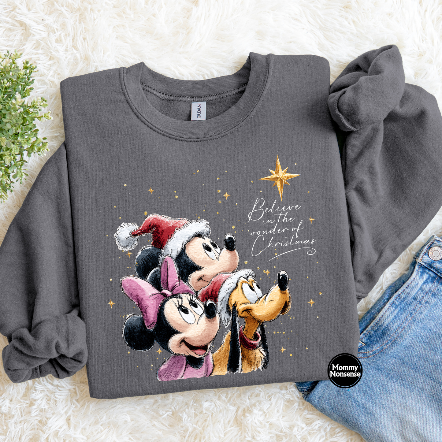 Believe friends (white) - DTF TRANSFER (L92) DTF Transfer