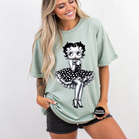 Betty Boop -DTF TRANSFER (H4) DTF Transfer
