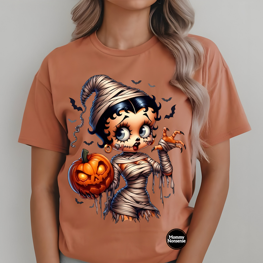Betty Boop Mummy -DTF TRANSFER (H5) DTF Transfer