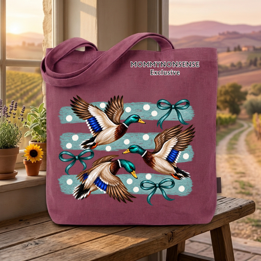 Mallard Ducks and Bows- DTF TRANSFER (L993) DTF Transfer