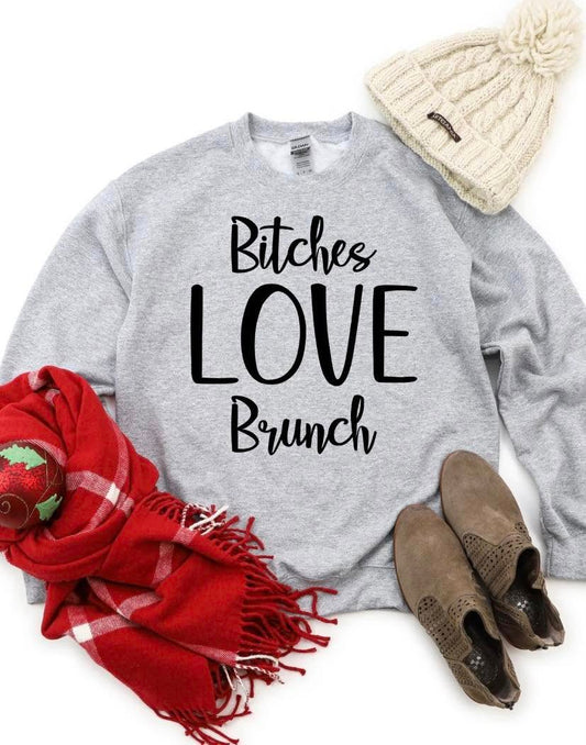 Bitches Love Brunch- screen print transfer (C9) HOT PEEL