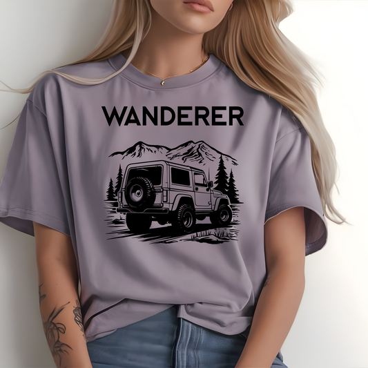 Wanderer BLK- DTF TRANSFER (P1)