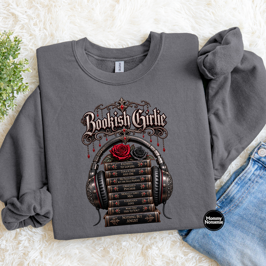 Bookish Girly- DTF TRANSFER (L986) DTF Transfer