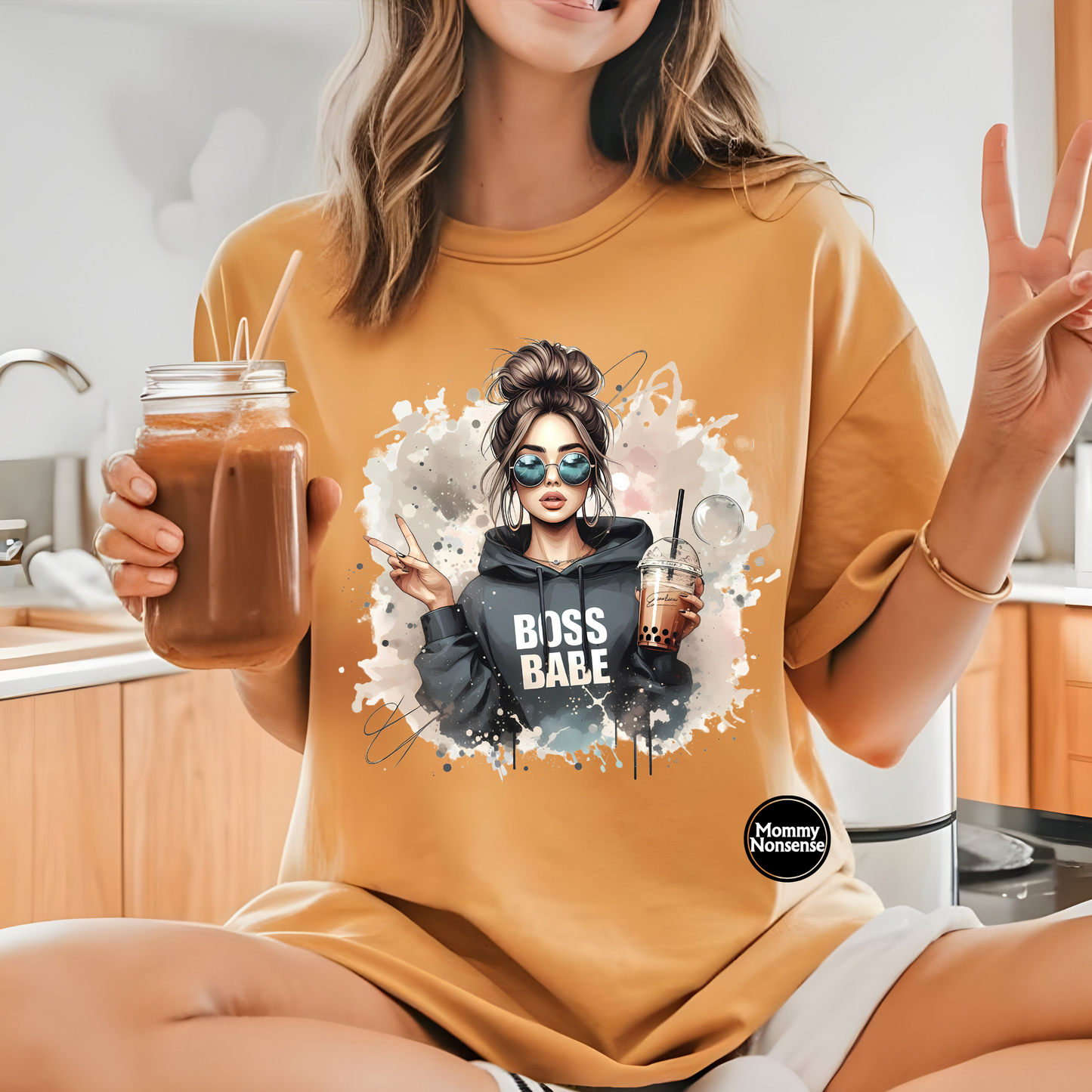 Boss Babe- DTF TRANSFER (L221) DTF Transfer
