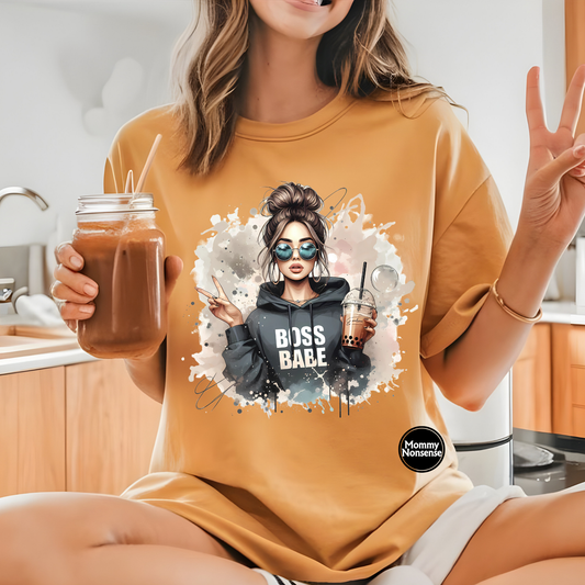 Boss Babe- DTF TRANSFER (L221) DTF Transfer