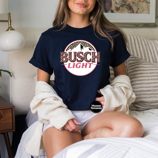 Busch Light Cheetah Print- DTF TRANSFER (W9)