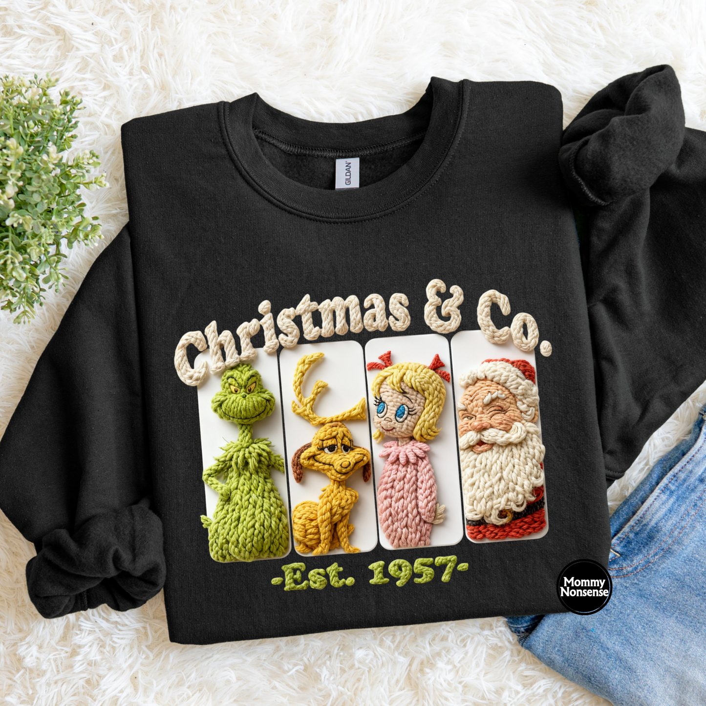 Christmas and Co gman and friends- DTF TRANSFER (K45) DTF Transfer