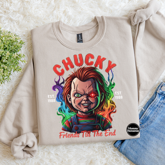Chucky Friends Till Then End -DTF TRANSFER (K2) DTF Transfer