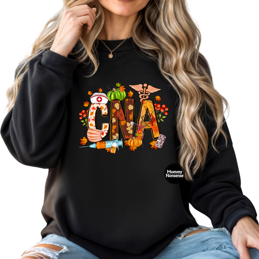 CNA fall themed -DTF TRANSFER (J17) DTF Transfer