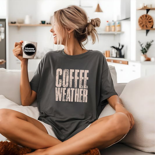 Coffee Weather -DTF TRANSFER (H73) DTF Transfer