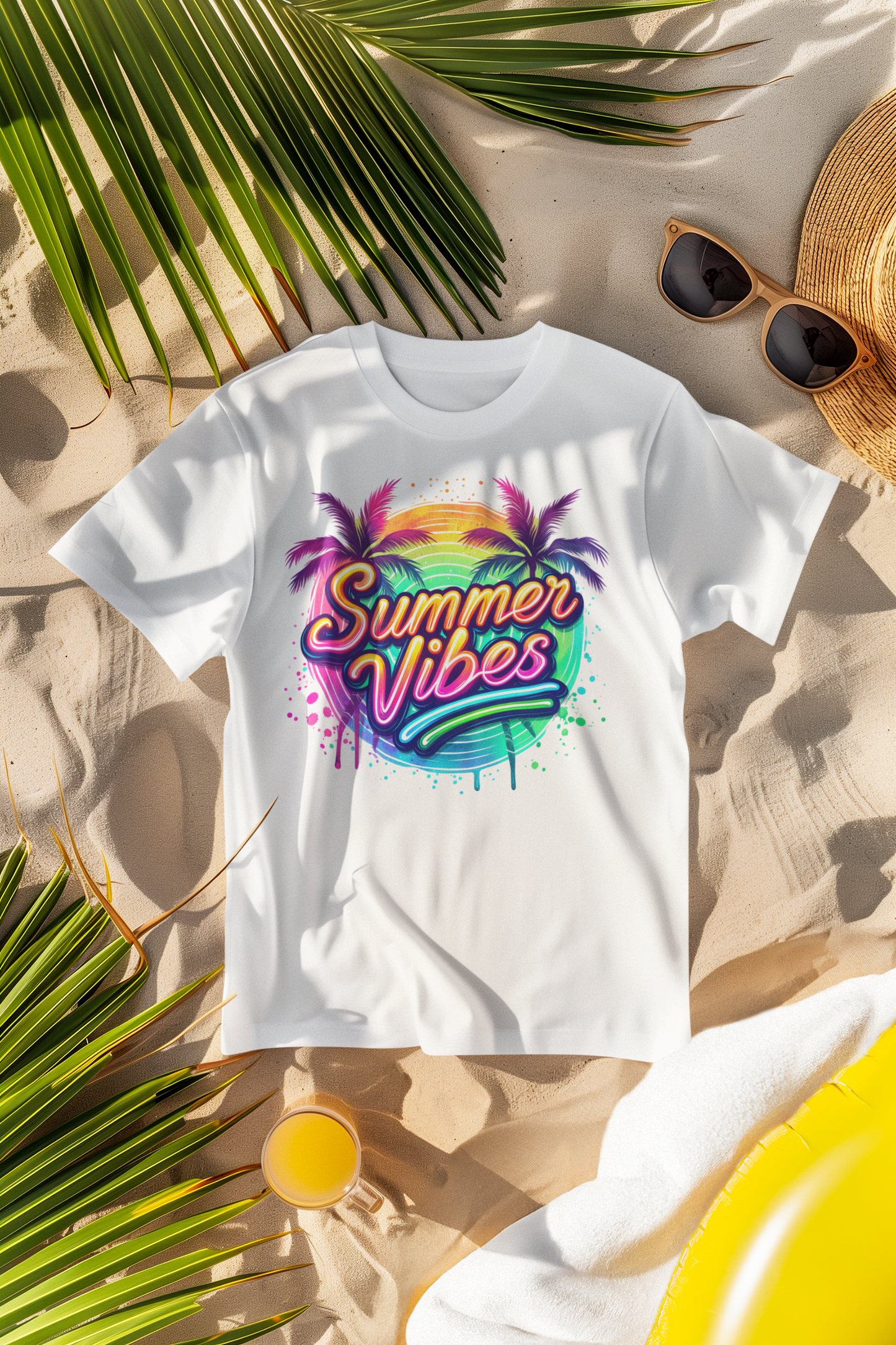 Colorful Neon Summer - DTF TRANSFER (M1)