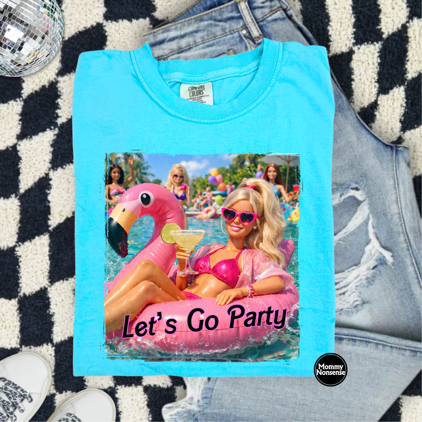 Let's Go Party- DTF TRANSFER (L640) DTF Transfer