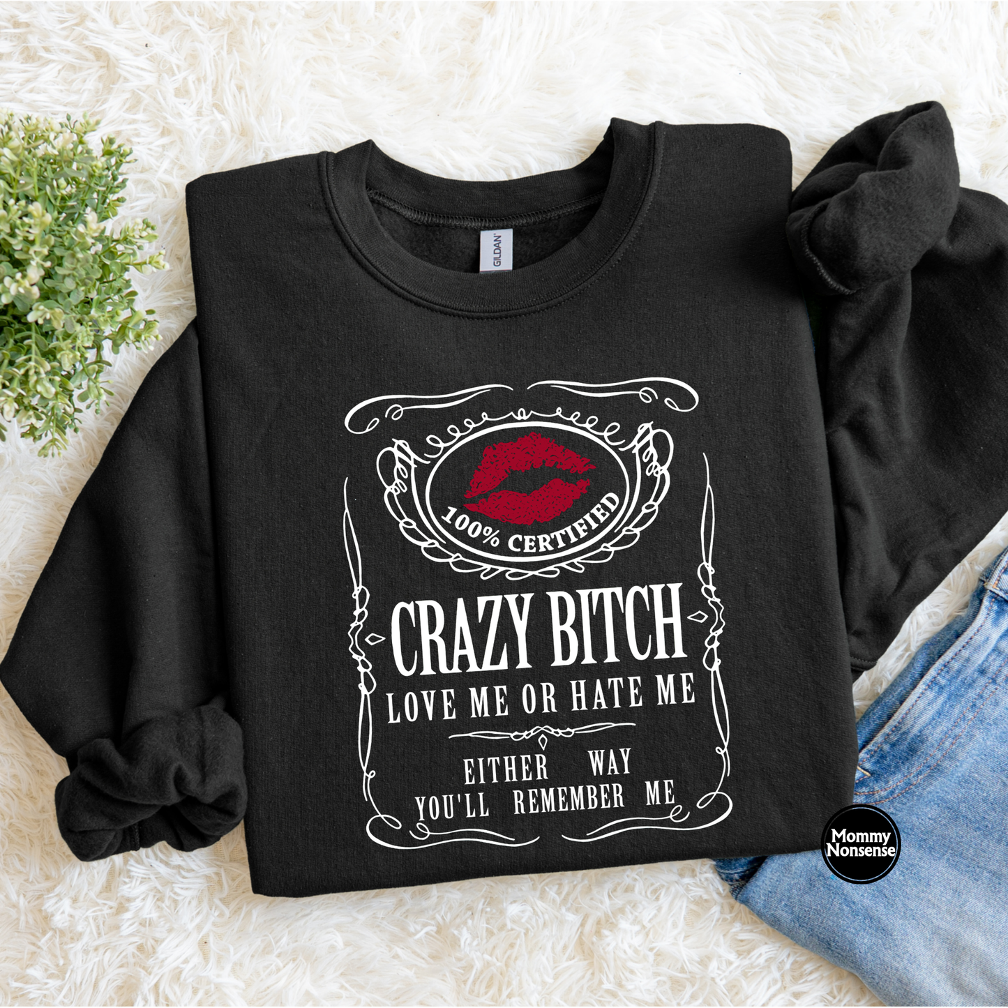 Crazy B- DTF TRANSFER (L627) DTF Transfer