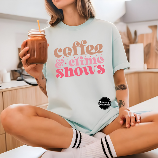 Coffee & Crime Shows - DTF TRANSFER (U2)