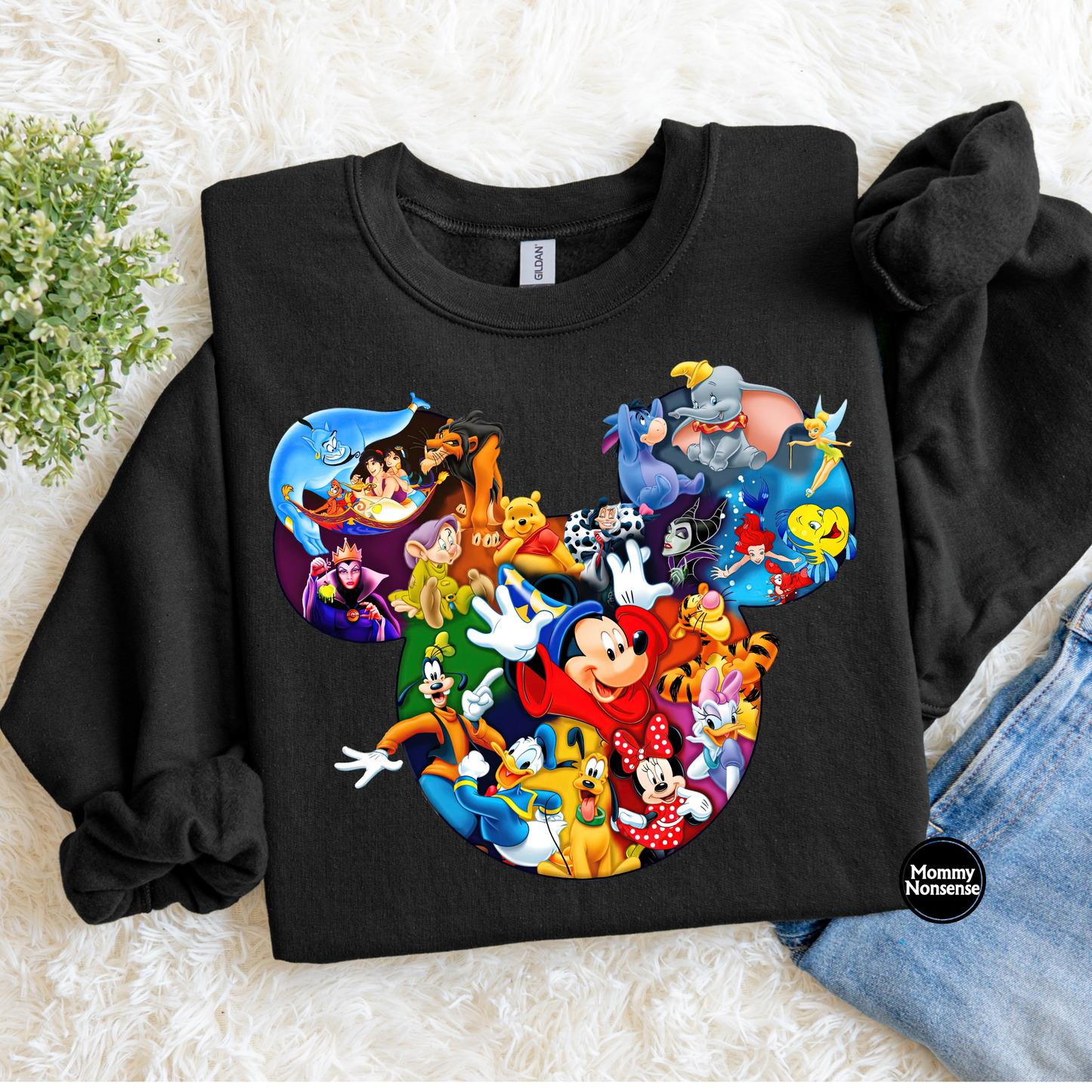 D Friends Collage- DTF TRANSFER (L103) DTF Transfer