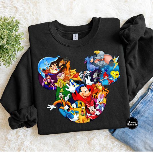 D Friends Collage- DTF TRANSFER (L103) DTF Transfer