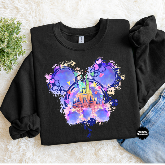 D Castle purple- DTF TRANSFER (L101) DTF Transfer