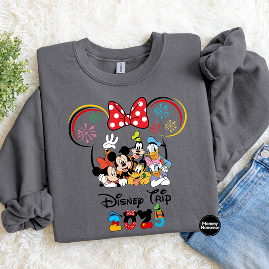 D Trip 2025 red Yellow- DTF TRANSFER (L98) DTF Transfer