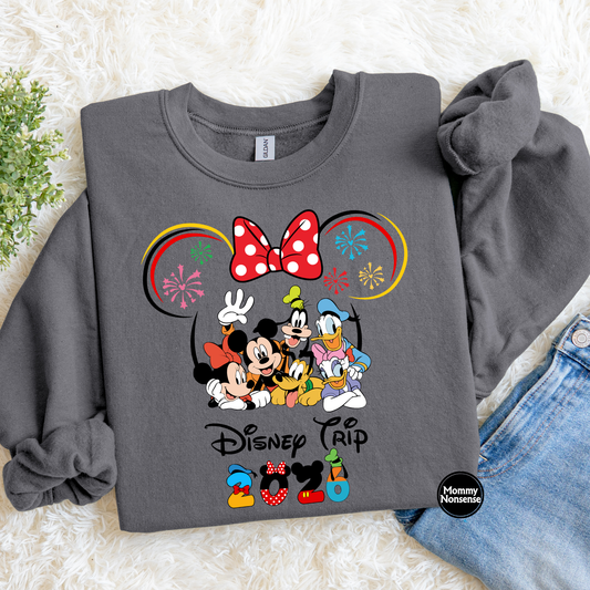 D Trip 2026 red Yellow- DTF TRANSFER (L97) DTF Transfer