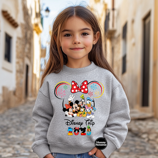 D trip 2025 red yellow- DTF TRANSFER  (Z67)