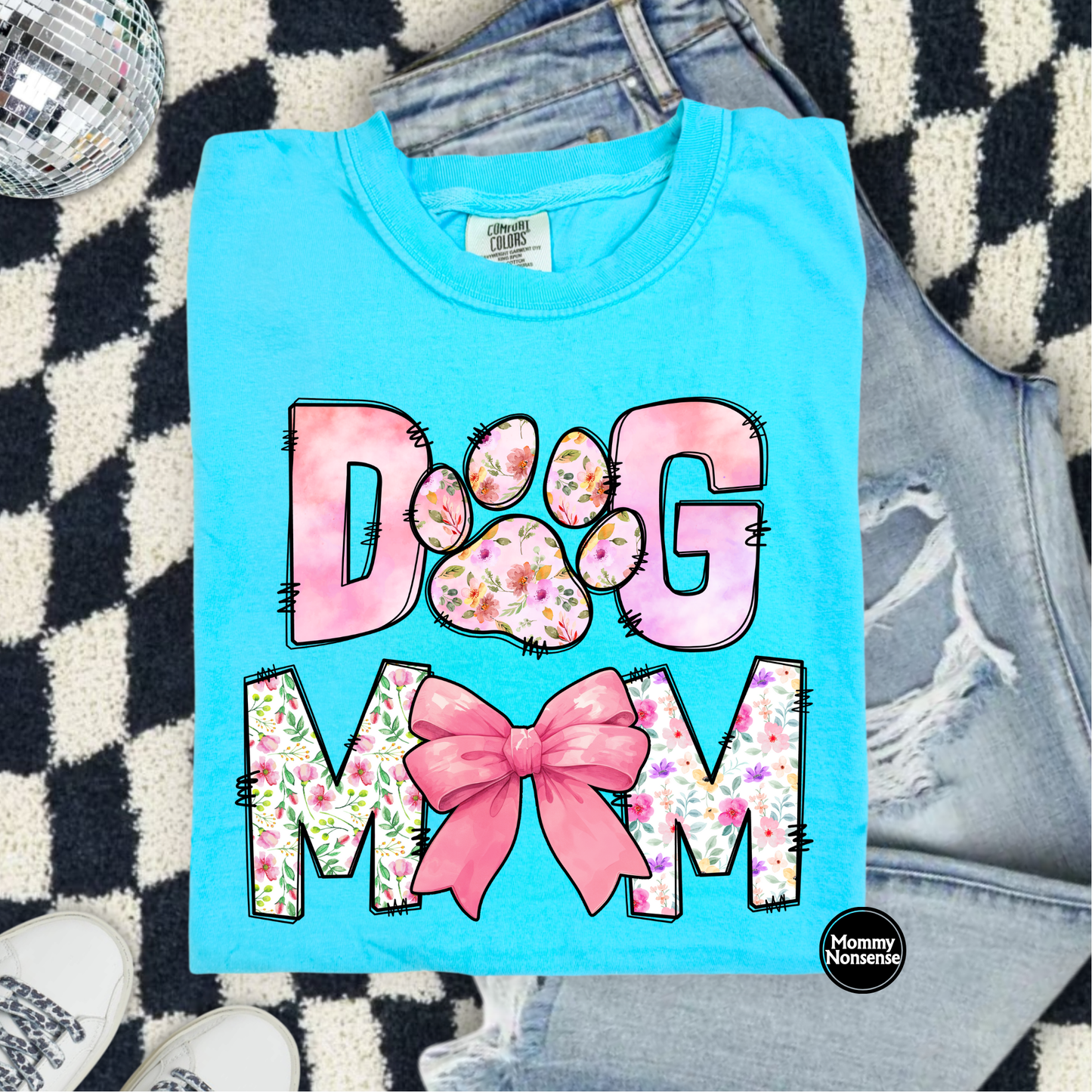 Dog Mom- DTF TRANSFER (L417) DTF Transfer