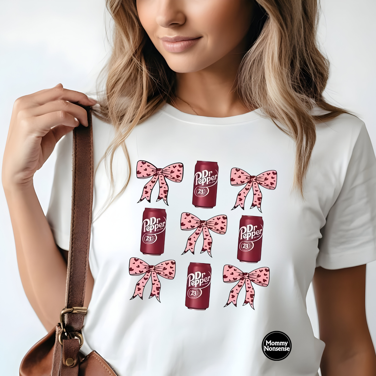 Dr Pepper bows- DTF TRANSFER  (P7)