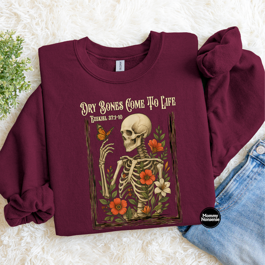 Dry Bones Come To Life- DTF TRANSFER (L265) DTF Transfer