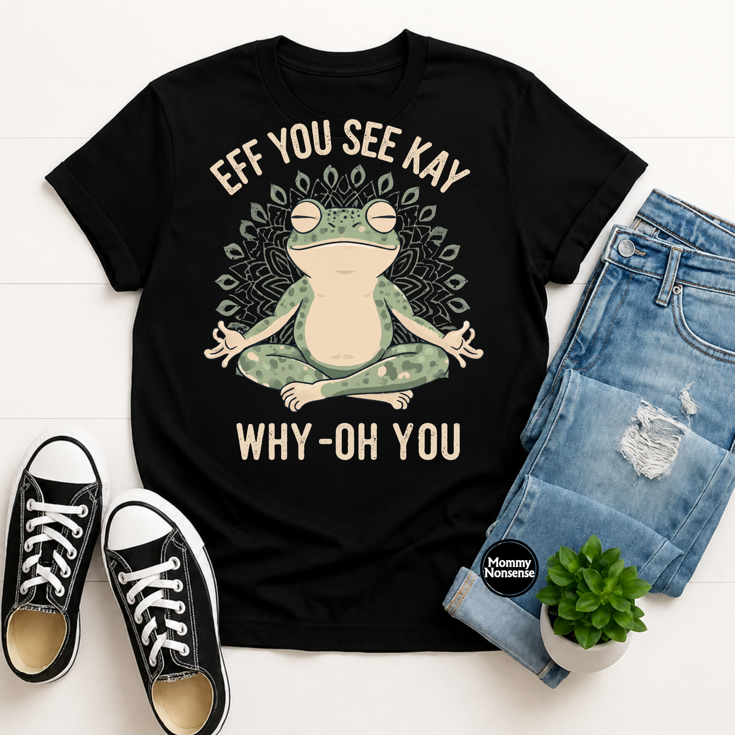 Eff you See Kay Frog- DTF TRANSFER (L930) DTF Transfer