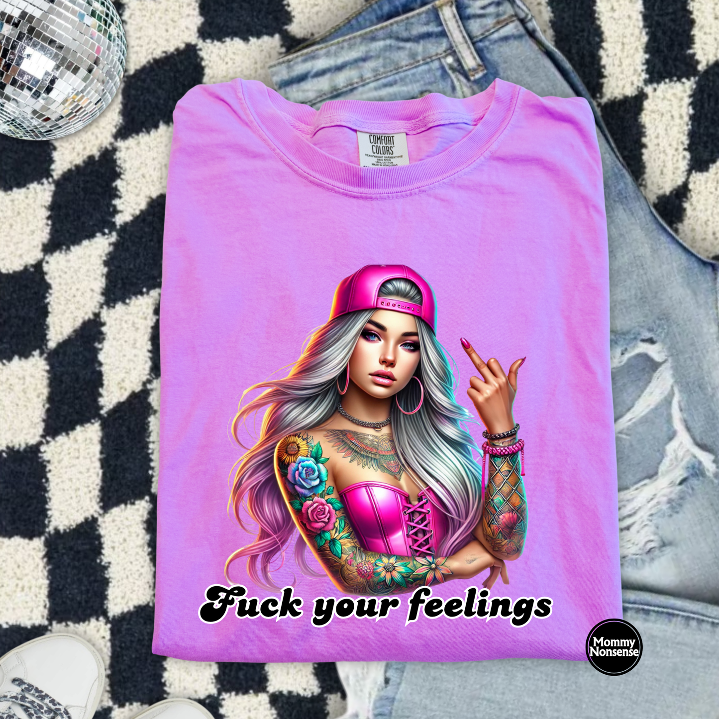 F Your Feelings- DTF TRANSFER (L614) DTF Transfer