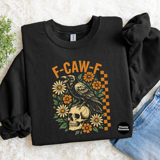 F Caw F -DTF TRANSFER (J66) DTF Transfer