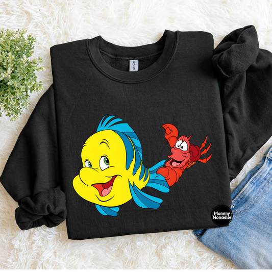 Fishy and lobster- DTF TRANSFER (K96) DTF Transfer