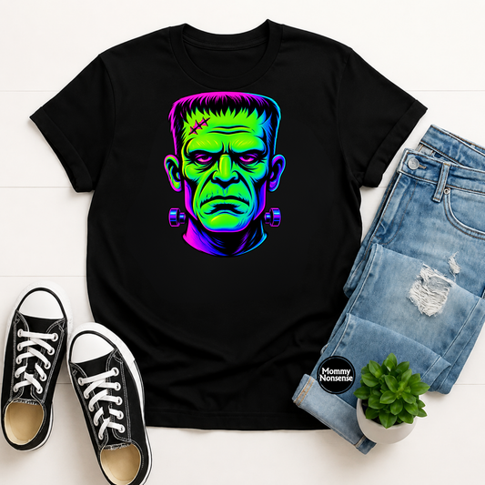 Green Scary Man- DTF TRANSFER (L997) DTF Transfer
