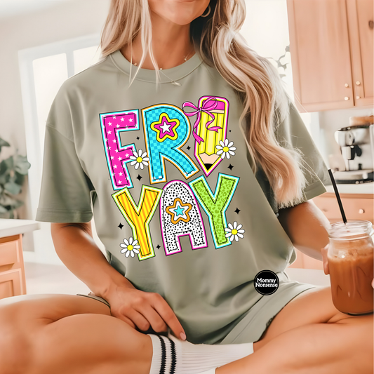 FriYay -DTF TRANSFER (J61) DTF Transfer