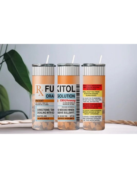 Fukitol 20 oz Tumbler