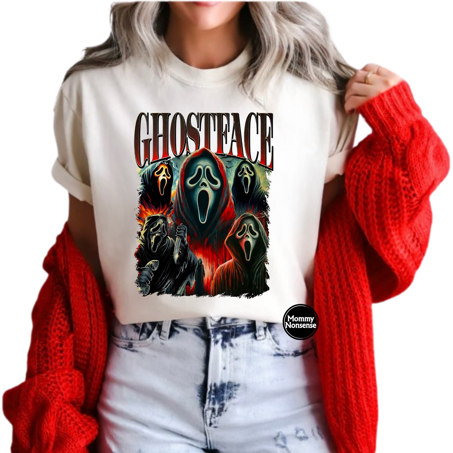GhostFace -DTF TRANSFER (G3) DTF Transfer