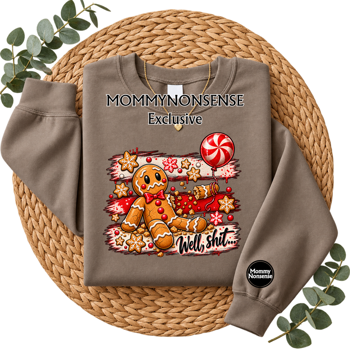 Oh Shit Gingerbread- DTF TRANSFER (M181) DTF Transfer