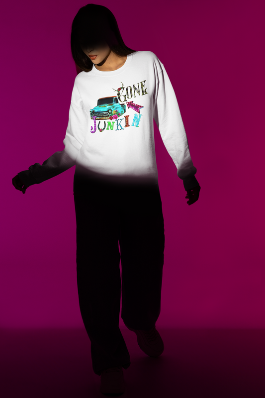 Gone Junkin - DTF TRANSFER (H8)