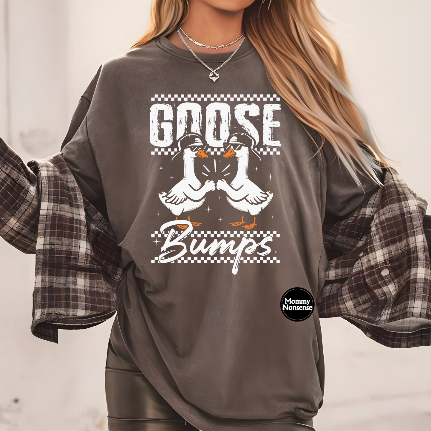Goosebumps wht - DTF TRANSFER (Z1)