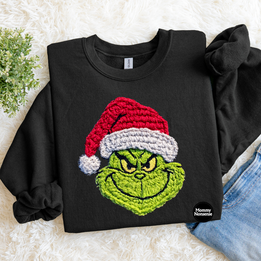 Crochet Realistic 3D Look G Man- DTF TRANSFER (K32) DTF Transfer