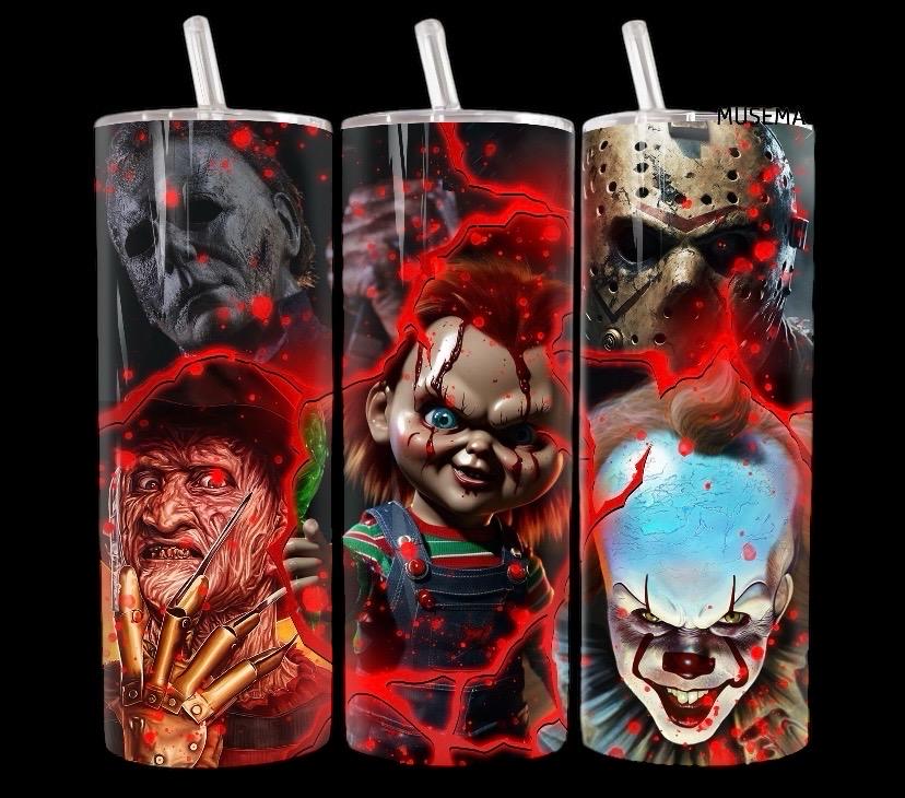 Nightmare Baddies Red 20 oz Tumbler