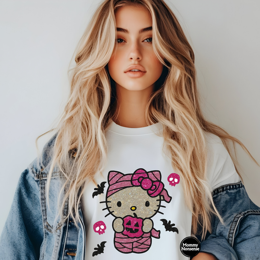 H Kitty Spooky Season -DTF TRANSFER (J30) DTF Transfer