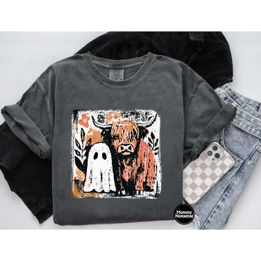 Highlander and ghost- DTF TRANSFER (L821) DTF Transfer