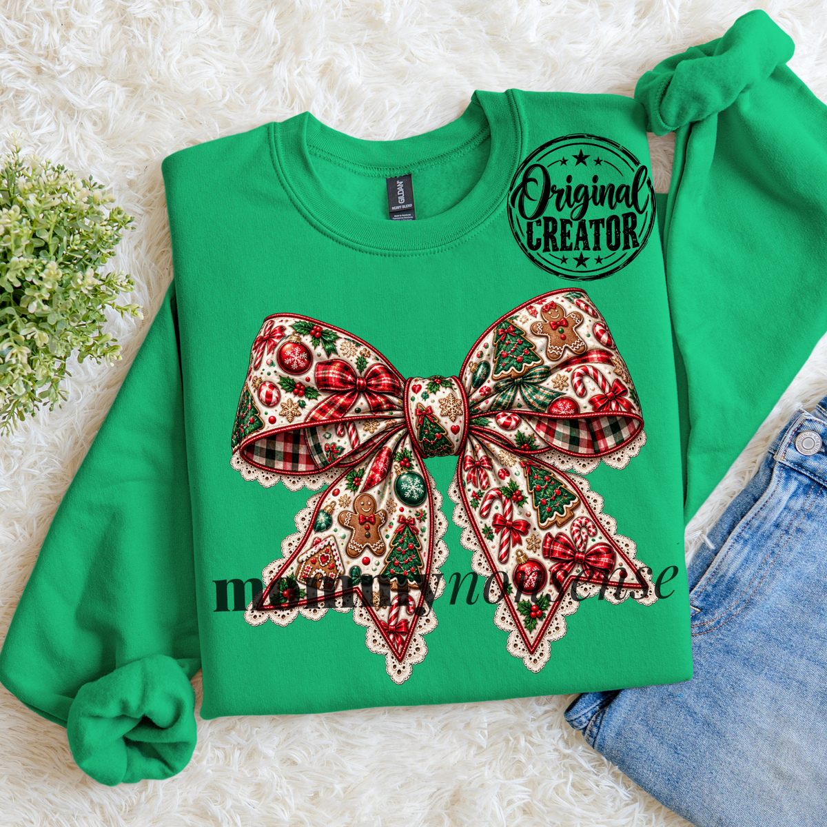 Holiday Christmas Bow