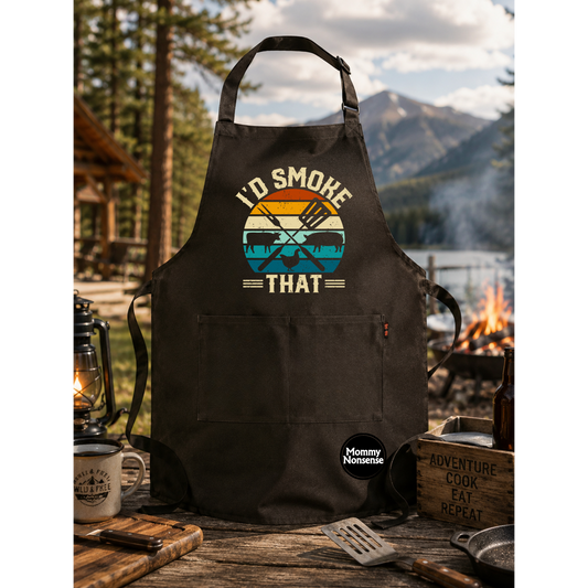 I'd Smoke That Grill Apron